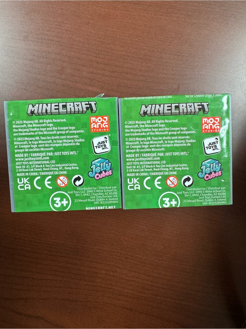 2 Minecraft squishy cube - Picture 2 of 2